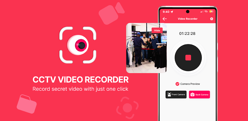 مسجل الفيديو المخفي – تسجيل سري بجودة عالية وبدون علم أحد 👁️📹