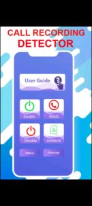 تطبيق Recording Detector Caller ID