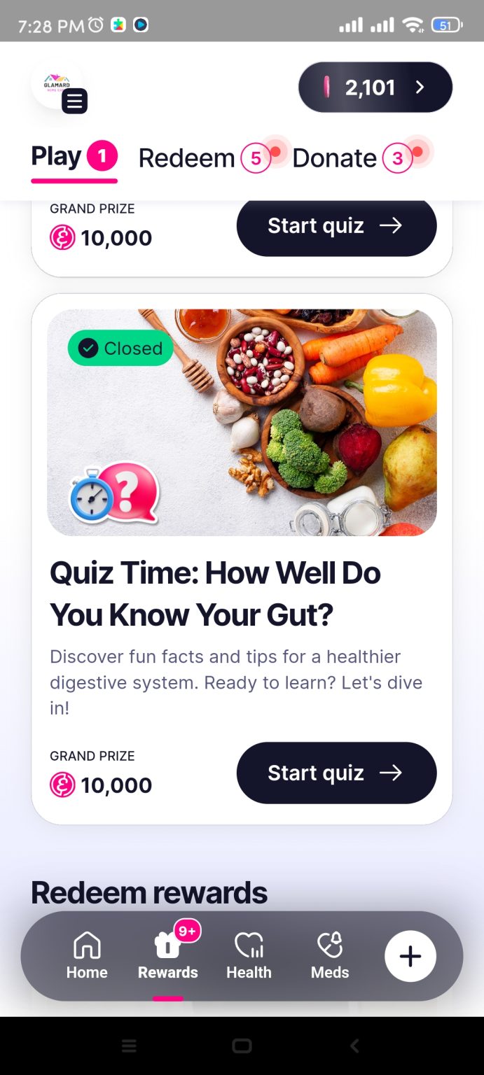 Elfie – Health & Rewards