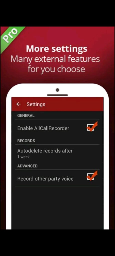 تطبيق All Call Recorder