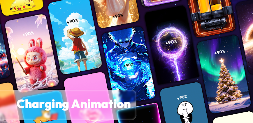 تطبيق الرسوم المتحركة – اشحن بطاريتك بطريقة ممتعة ومبتكرة ⚡