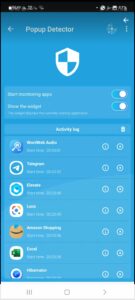 تطبيق إيقاف الإعلانات المنبثقة