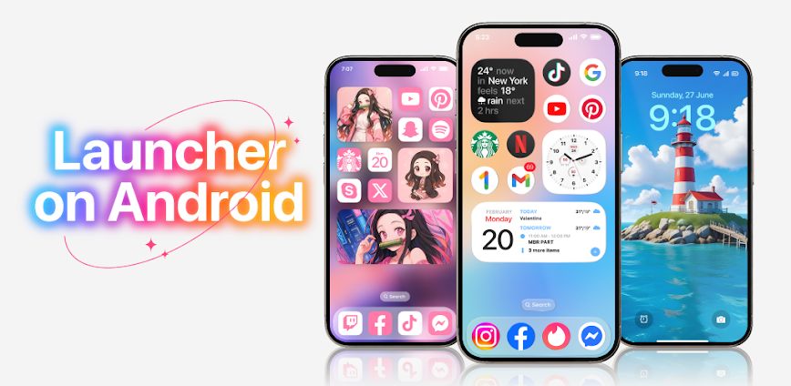 Launcher OS™: حول هاتفك لواجهة أنيقة وسريعة بأسلوب أنظمة iOS المتطورة