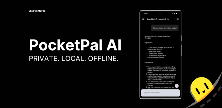 PocketPal AI – مساعدك الذكي المحمول لكل مهامك اليومية