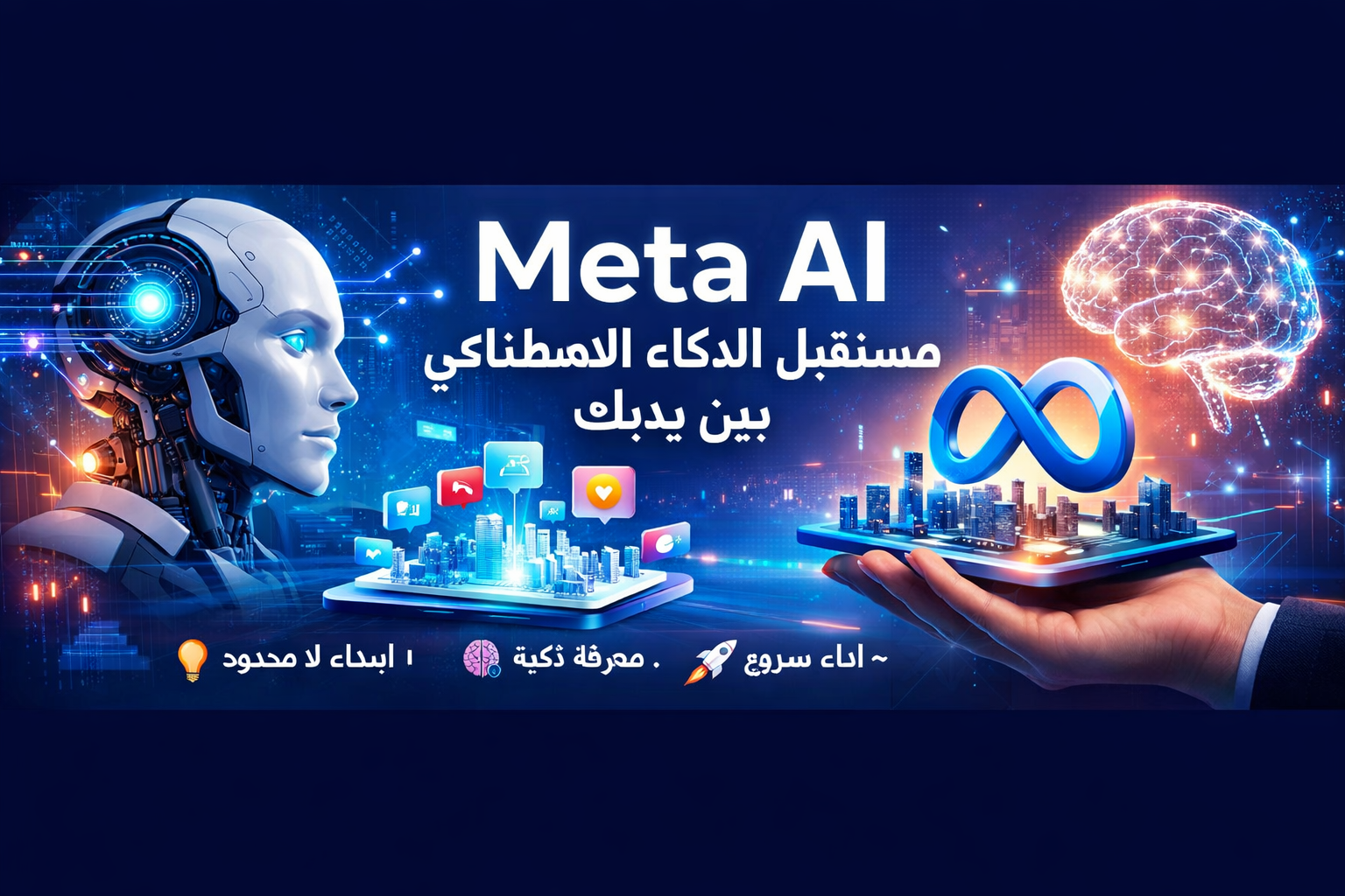 Meta AI: ثورة الذكاء الاصطناعي التي تغيّر مستقبل الإنترنت