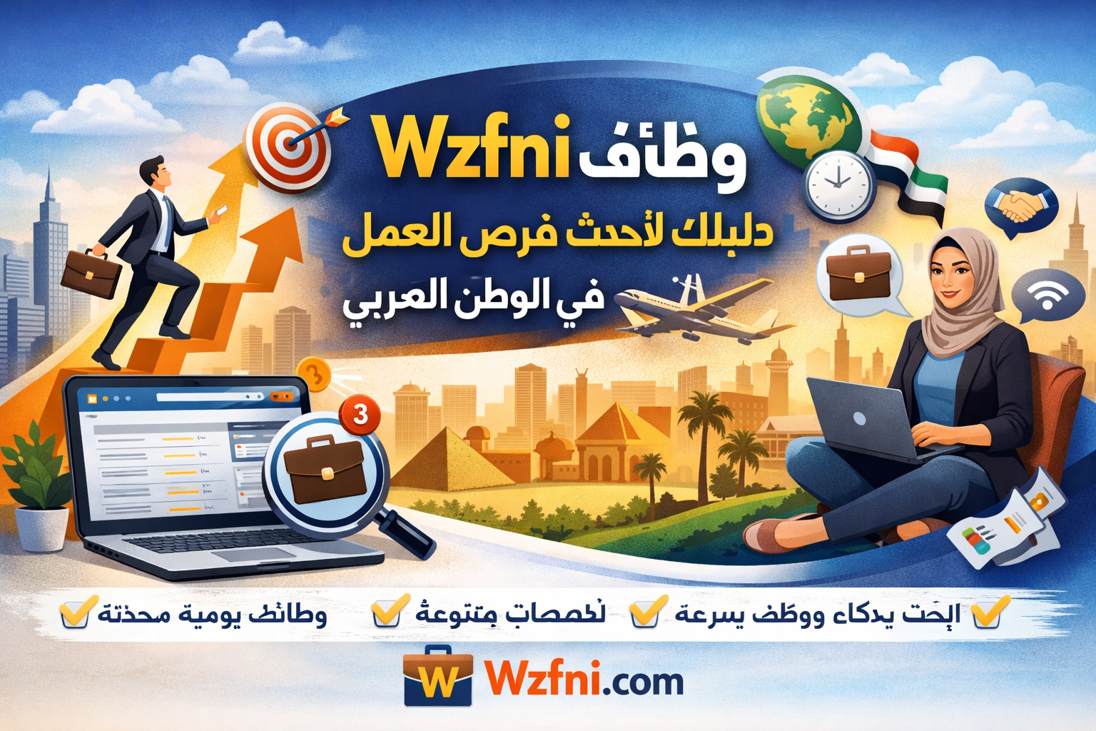 Wzfni وظائف: دليلك الشامل لأحدث فرص العمل اليومية في الوطن العربي